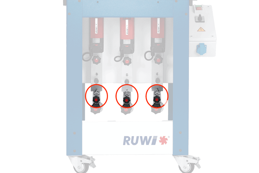 Feineinstellung für RUWI Frästisch Basic, Classic und Premium (Nachrüstsatz) - RUWI I Werkzeuge für Holzprofis