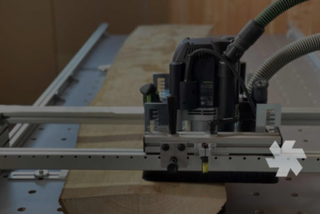 Face milling with the router