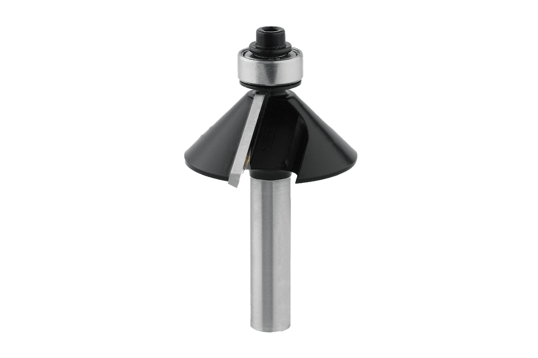 Chamfer cutter 45° with fixed thrust bearing