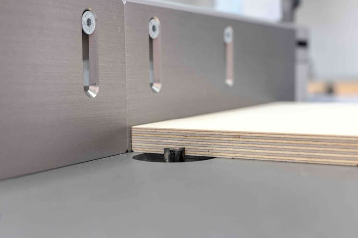 Stop ruler for RUWI milling table