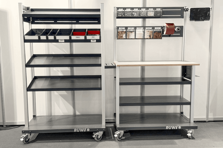 Functional side / connecting element