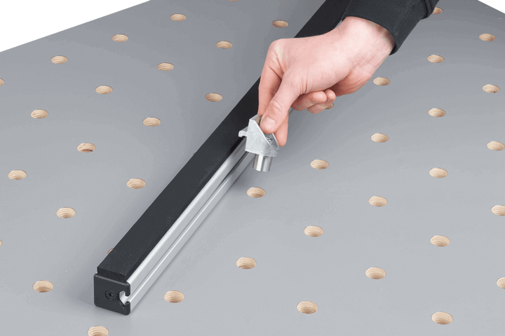 Clamping angle with clamping bolt ø 20 with screw - RUWI I Tools for wood professionals