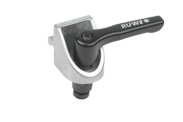 Clamping angle with clamping bolt and clamping lever - RUWI I Tools for wood professionals