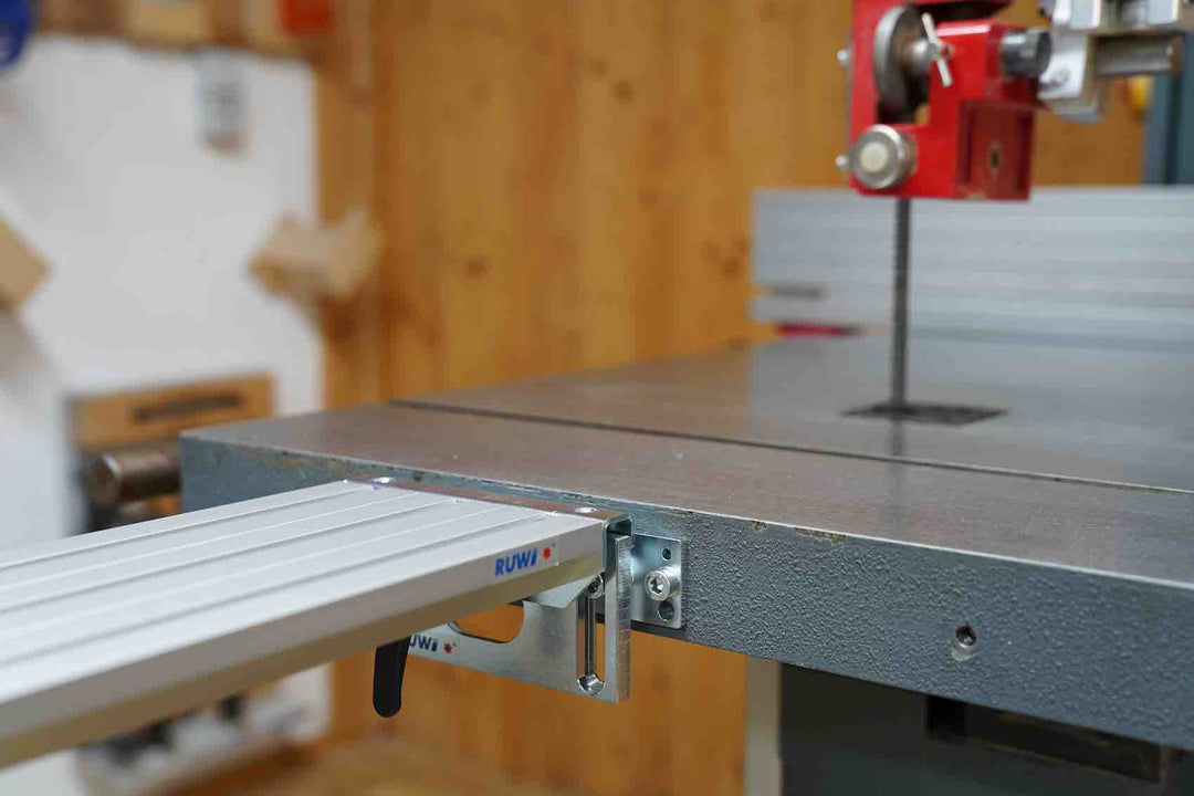 RUWI Table extension for fastening rails - RUWI I Tools for wood professionals