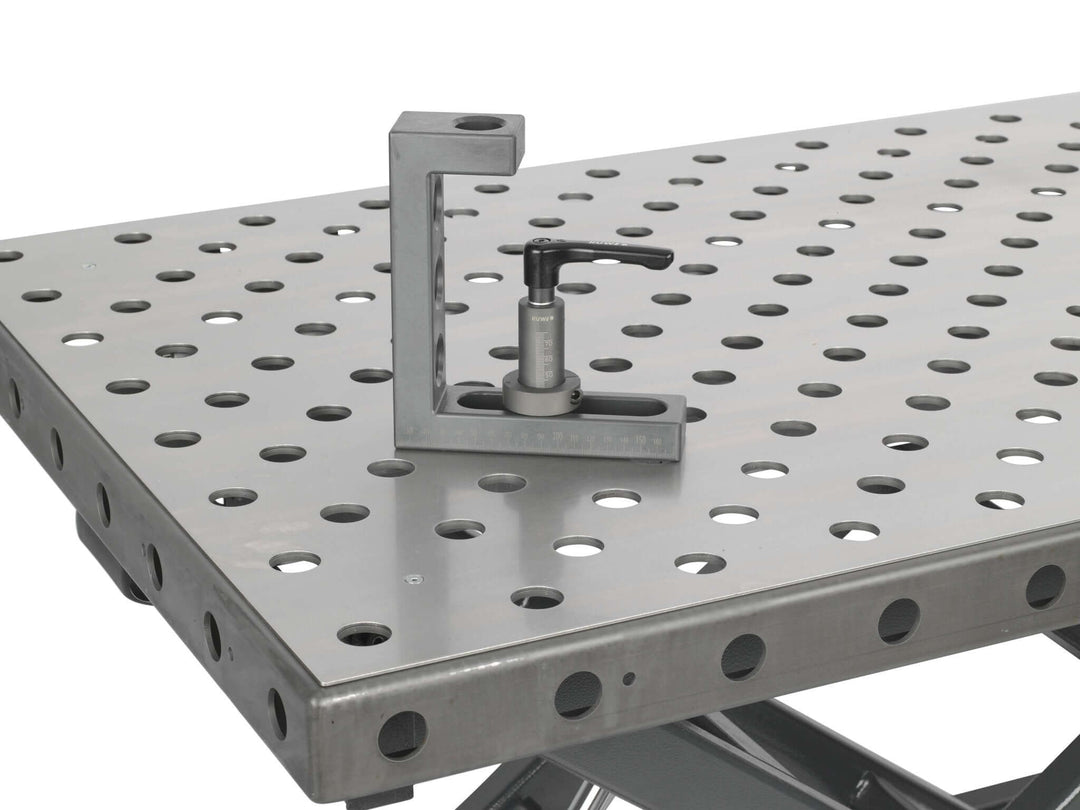 Welding table perforated grid plate ø28 mm, lift table - RUWI I Tools for woodworking professionals
