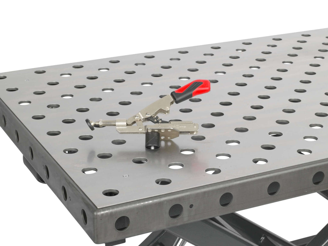Welding table perforated grid plate ø28 mm, lift table - RUWI I Tools for woodworking professionals