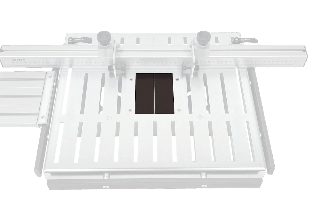 Splinter guard for RUWI drill table - RUWI I Tools for wood professionals