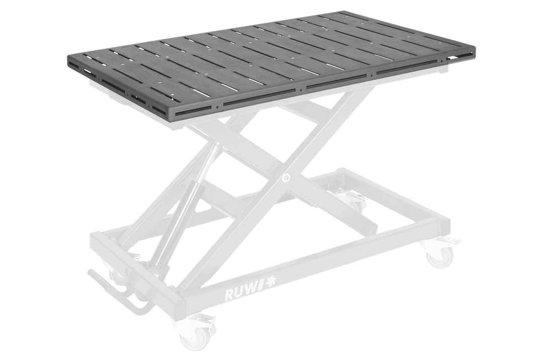 Ranura superior de la mesa de soldadura