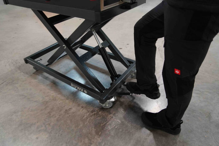 Paquete de tecnología de sujeción premium de la mesa elevadora RUWI