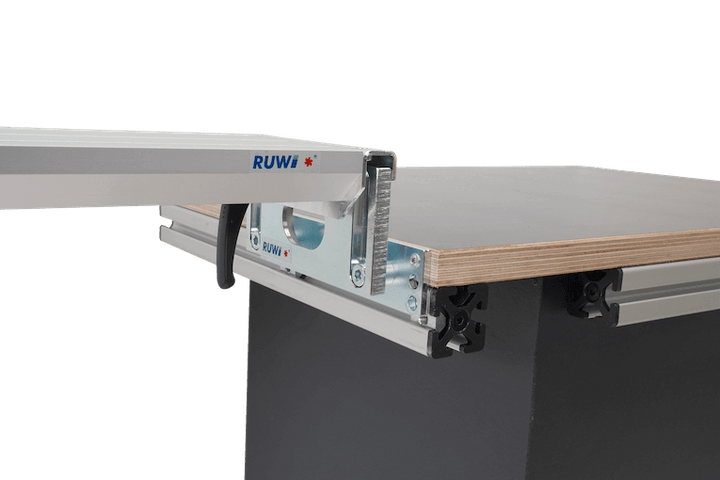 Adaptador de fijación para extensiones de mesa RUWI (también para extensión de mesa Mafell Erika) - RUWI I Herramientas para profesionales de la madera