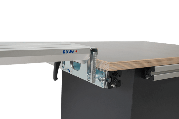 Adaptador de fijación para extensiones de mesa RUWI (también para extensión de mesa Mafell Erika) - RUWI I Herramientas para profesionales de la madera