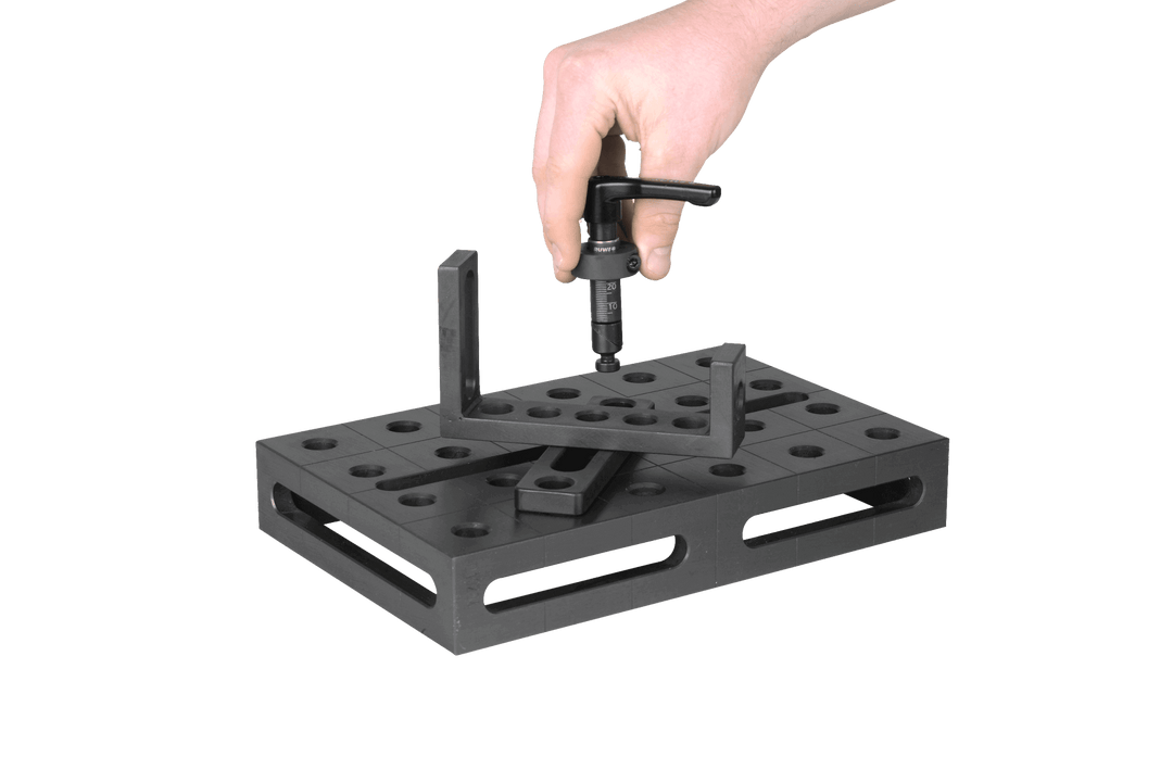 Juego de dispositivos de sujeción 1 perno de sujeción Vario ø16 mm - RUWI I Herramientas para profesionales de la madera