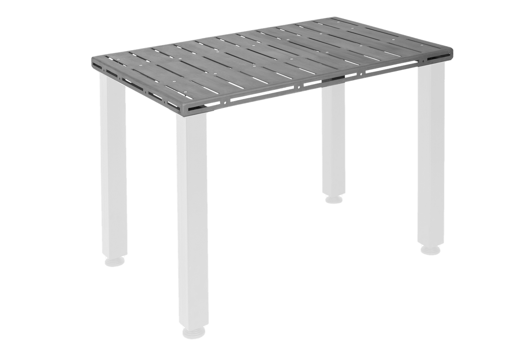 Partie supérieure de la table de soudage Rainure