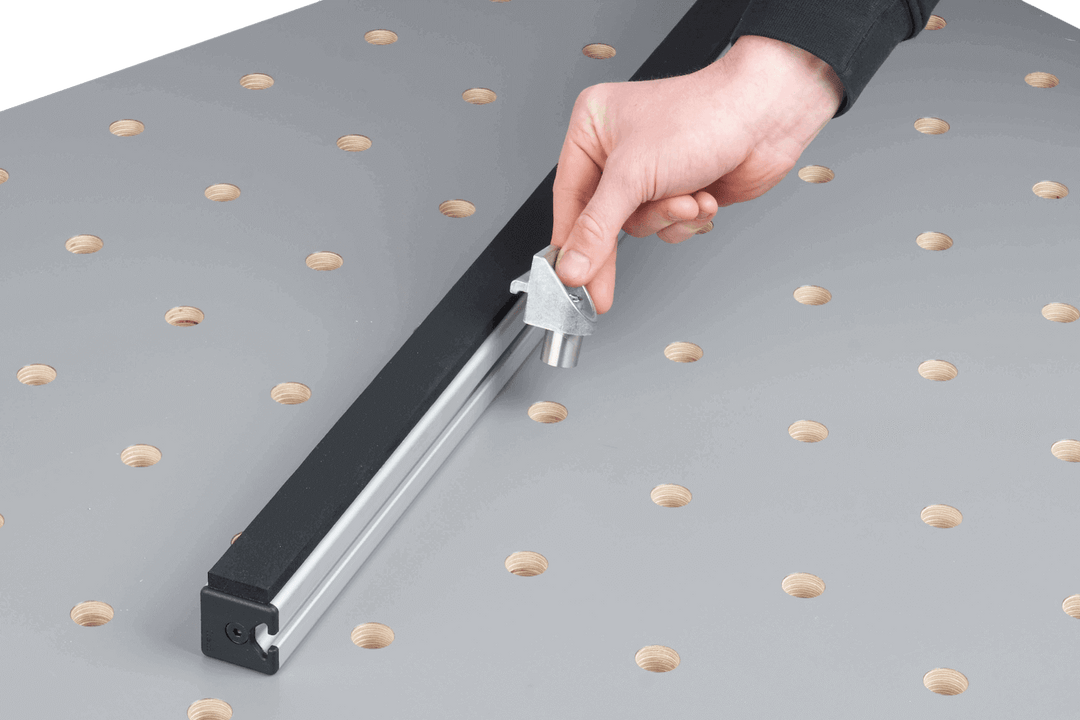 Equerre de serrage avec boulon de serrage ø 20 avec vis - RUWI I Outils pour les professionnels du bois