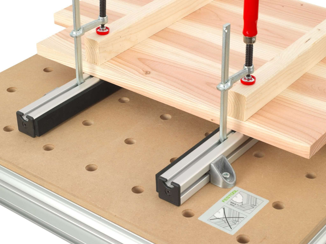 Gelijmde draagrail met antisliplaag voor RUWI heftafel - RUWI I Werkzeuge für Holzprofis