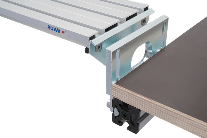 Montage-adapter voor RUWI tafelverlenging (ook voor tafelverlenging Mafell Erika) - RUWI I Gereedschap voor houtbewerkers