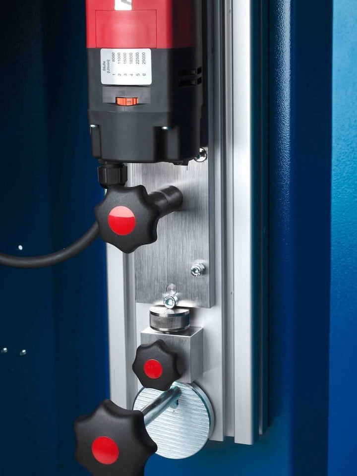 Fijninstelling voor RUWI freestafel Basic, Classic en Premium (retrofitset) - RUWI I Gereedschap voor houtprofessionals