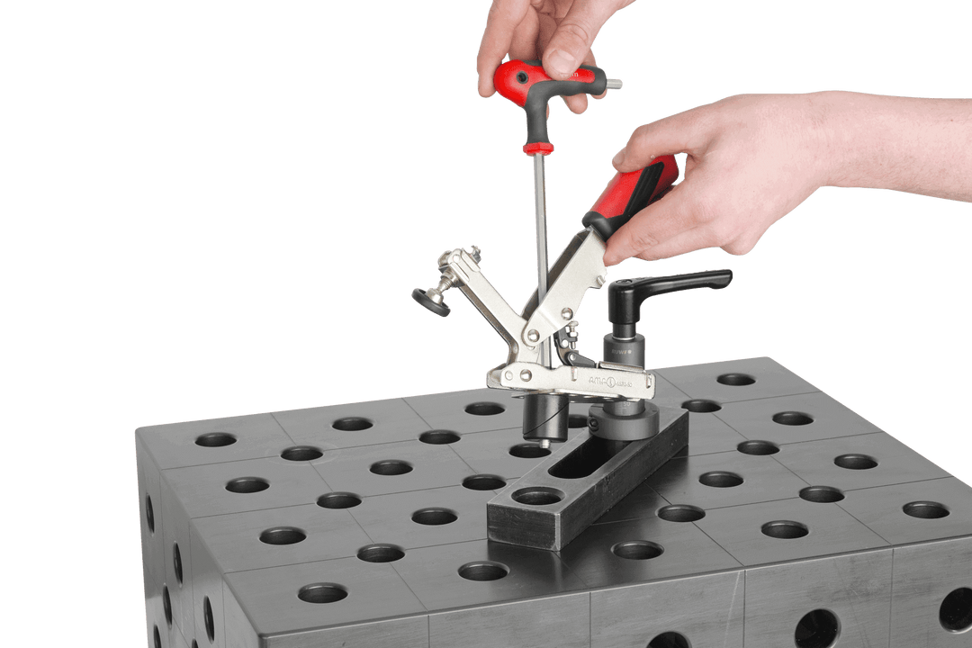 Verticale klem met klembout - RUWI I Gereedschap voor houtprofessionals