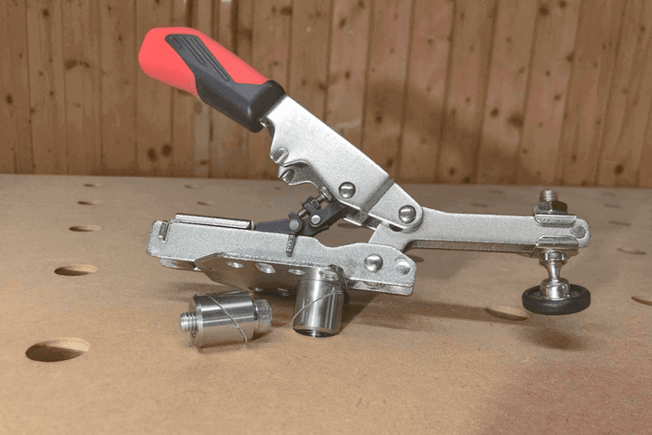 Verticale klem met klembout ø 20 mm - RUWI I Gereedschap voor houtprofessionals