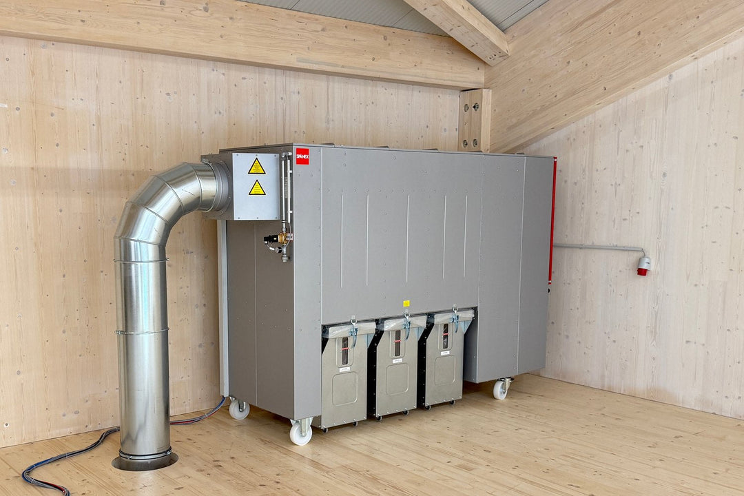 Plan the extraction system before the first machine is installed