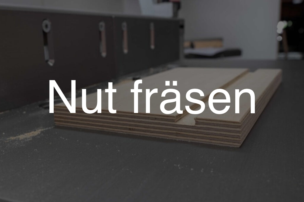Nut in Holz fräsen mit der Oberfräse – So klappt’s