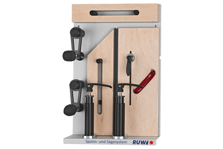 RUWI Premium Spann- und Sägesystem für Formatkreissägen