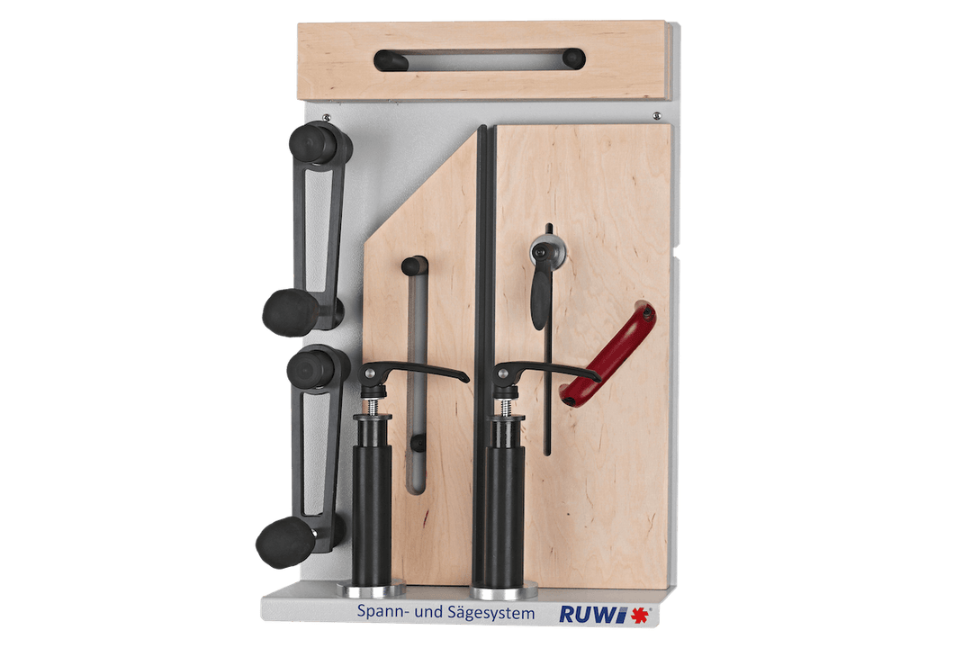 RUWI Premium Spann- und Sägesystem für Formatkreissägen