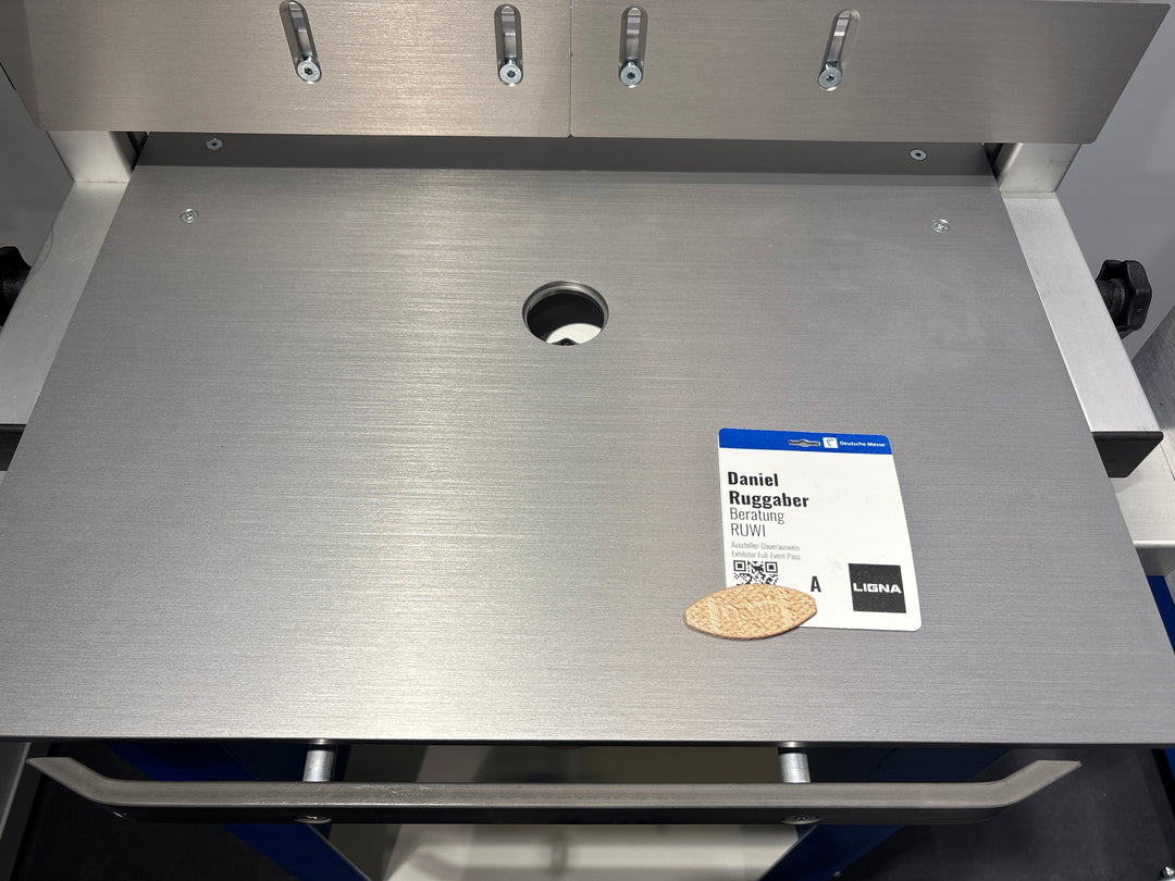 LIGNA 2025 Messe Vorführmaschine: RUWI Frästisch Basic
