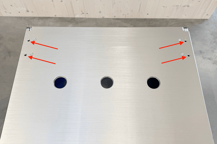 RUWI Frästisch Classic - Deckel Prototyp