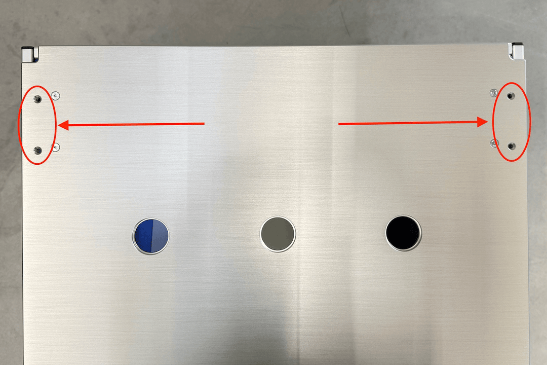 RUWI Frästisch Classic - Deckel Prototyp