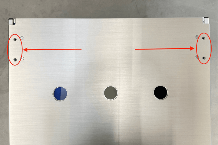 RUWI Frästisch Classic - Deckel Prototyp