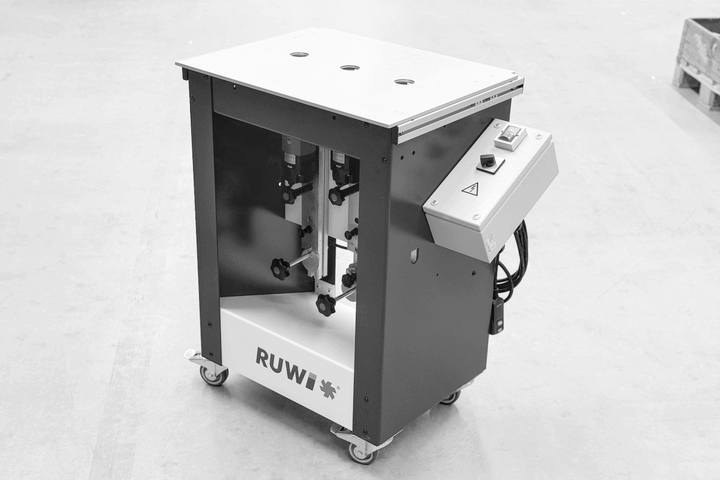 RUWI Frästisch Classic mit Feineinstellung - Produktionsfehler im Deckel