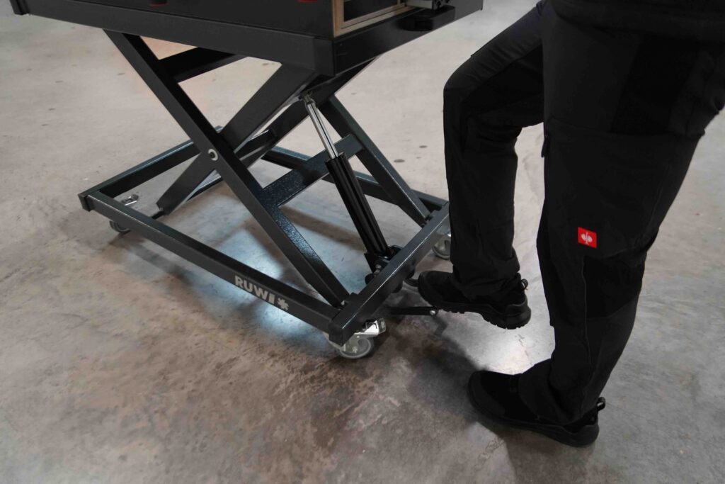 RUWI Hubtisch Premium Spanntechnik Paket