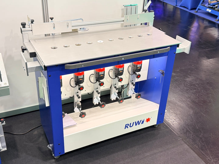 RUWI Frästisch Premium Vorführmaschine Holzhandwerk Messe