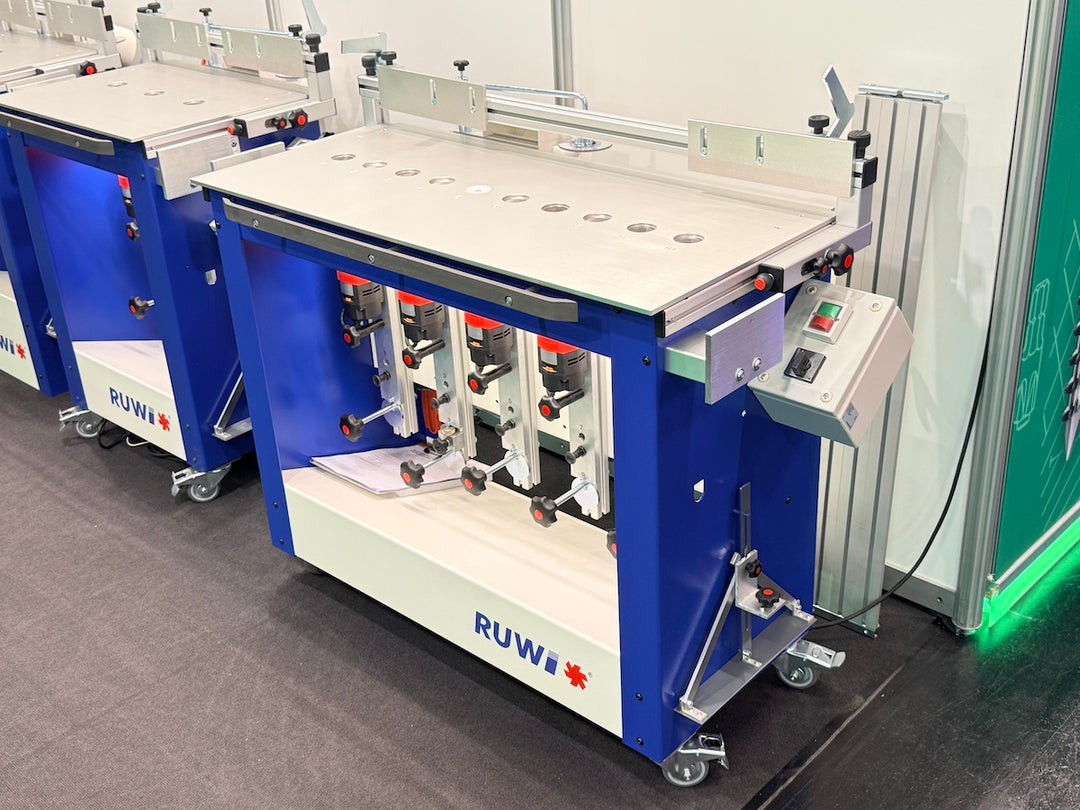 RUWI Frästisch Premium Vorführmaschine Holzhandwerk Messe