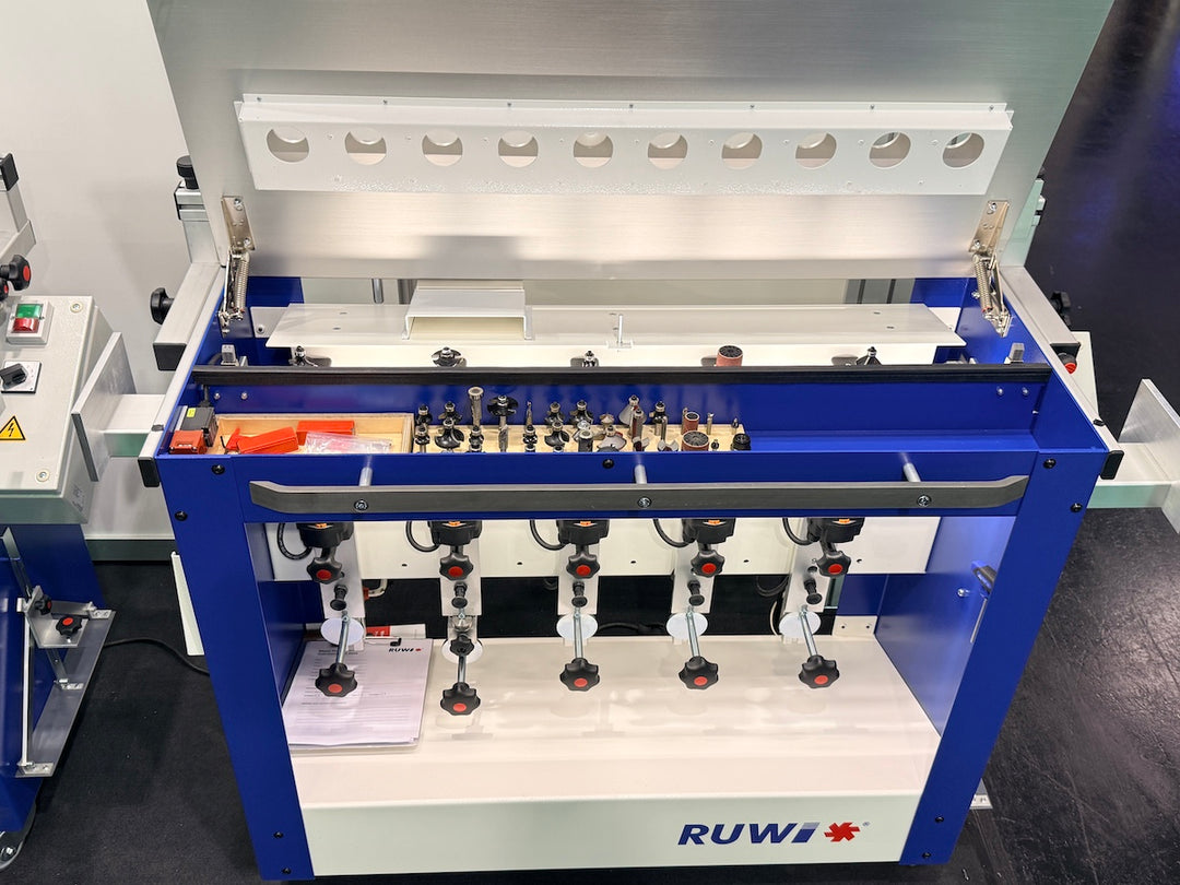 RUWI Frästisch Premium Vorführmaschine Holzhandwerk Messe