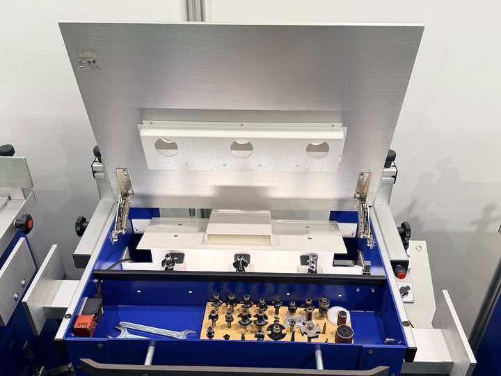 RUWI Frästisch Classic Vorführmaschine Holzhandwerk Messe