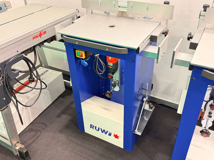 RUWI Frästisch Basic Vorführmaschine Holzhandwerk Messe