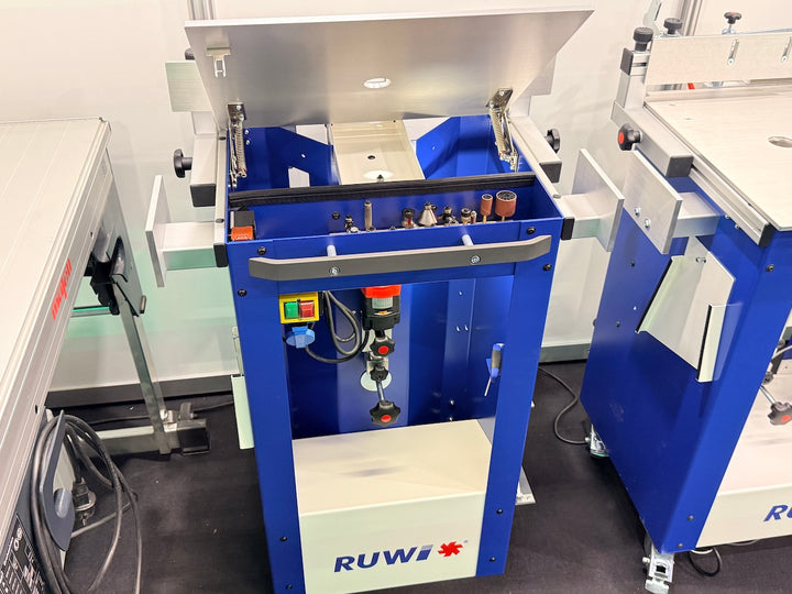 RUWI Frästisch Basic Vorführmaschine Holzhandwerk Messe
