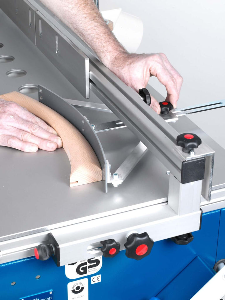 Bogenlineal für RUWI Frästisch Basic, Classic, Premium und Performance - RUWI I Werkzeuge für Holzprofis