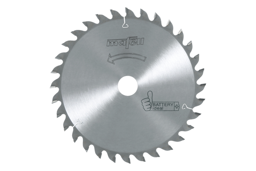 Sägeblatt-HM, 185 x 1,2/1,8 x 20 mm, Z 32, WZ, Battery ideal – Produktansicht