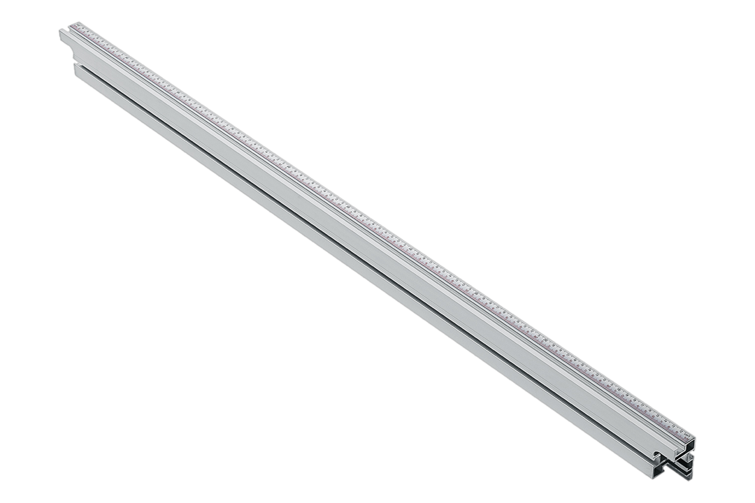 Règle de coupe de 1 000 mm de long, avec volet de coupe – Vue du produit