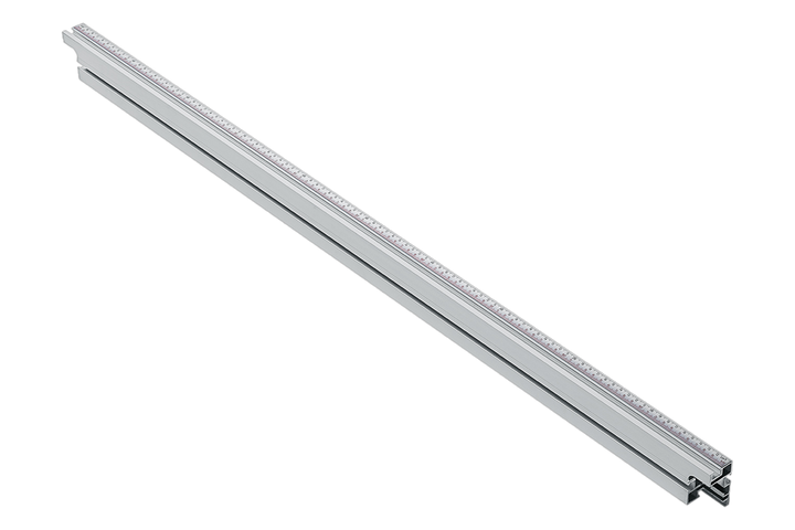 Règle de coupe de 1 000 mm de long, avec volet de coupe – Vue du produit