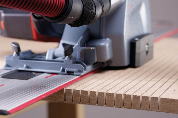 Mafell Multifräse MF 26 cc AF: 3 Schlitze pro Arbeitsgang mit dem MF-SE 3