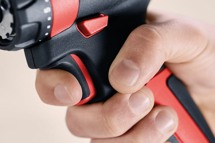 Mafell A12 Akku-Bohrschr.: Maximaler Einsatz von Weichkomponenten für maximalen Grip und optimale Sicherheit bei minimalem Kraftaufwand