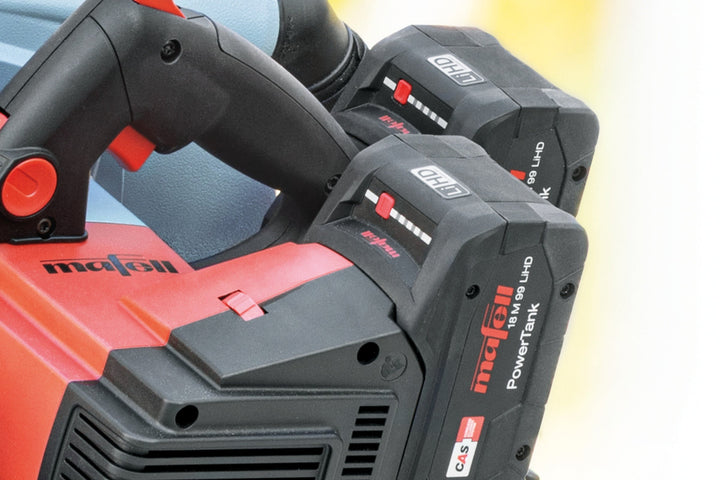 Mafell Akku-Handkreissäge K 85-18: Mit 2 CAS-Akkus für äußergewöhnliche Power, Unabhängigkeit und dank dem CAS-Akku-System steht einem flexiblen Einsatz anderer…