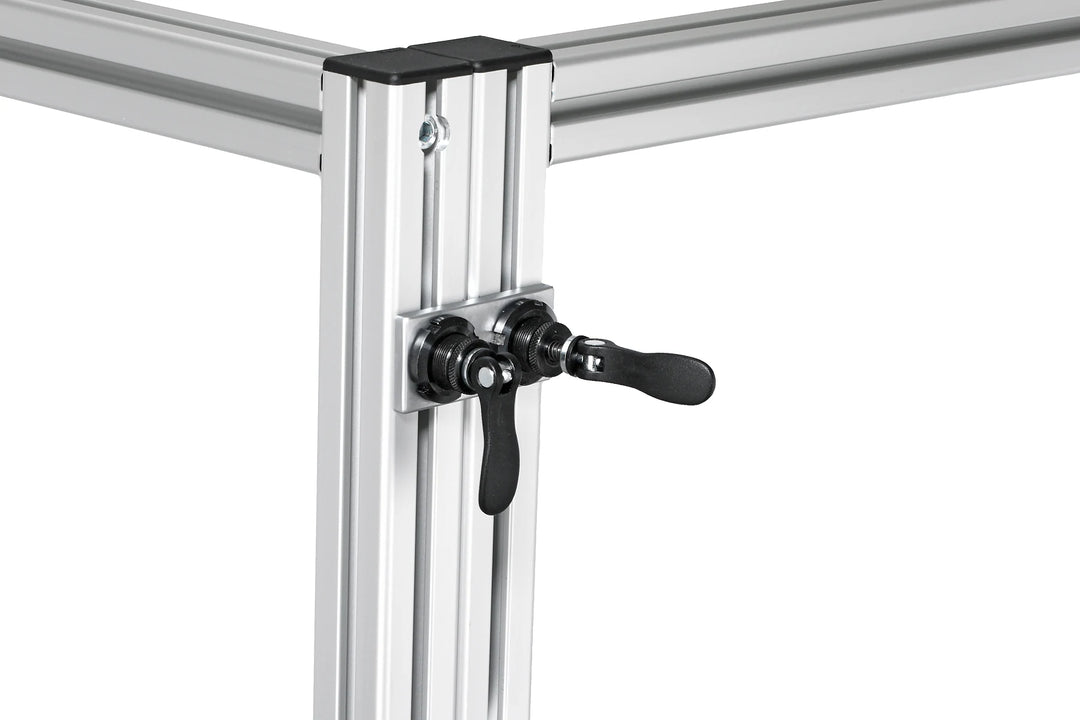 Adapterplatte mit 2 Schnellspanner Nut