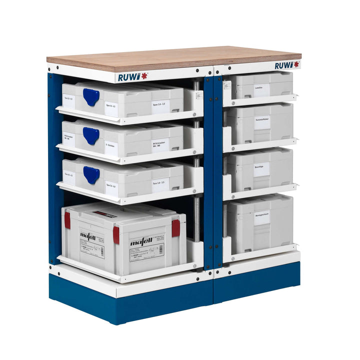 RUWI Systainer-Modul aus eigenem Werkstattbestand, vier Module