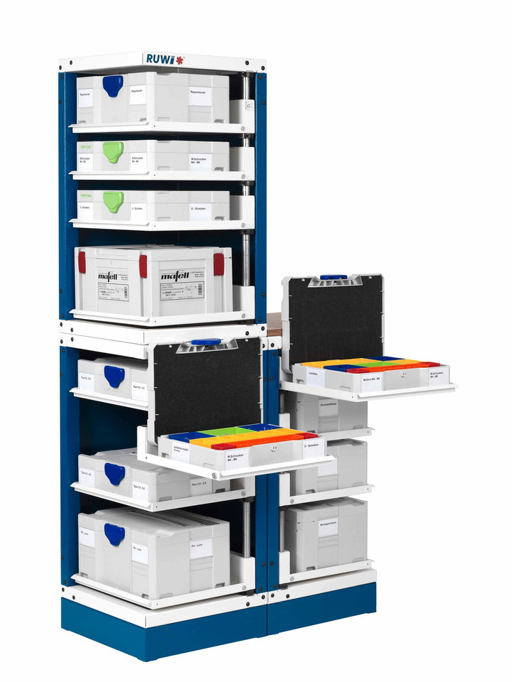 RUWI Systainer-Modul aus eigenem Werkstattbestand, vier Module
