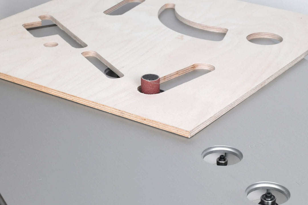 Schleifbandträger ø15, Höhe 30mm, Schaft 6 mm - RUWI I Werkzeuge für Holzprofis